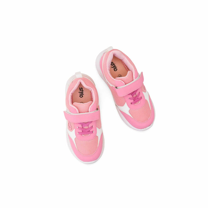 Girls Pink Casual Jogger KD8159