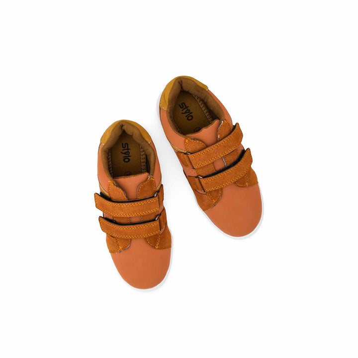 Boys Brown Casual Jogger KD8162