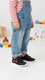 Boys Black Casual Jogger KD8165