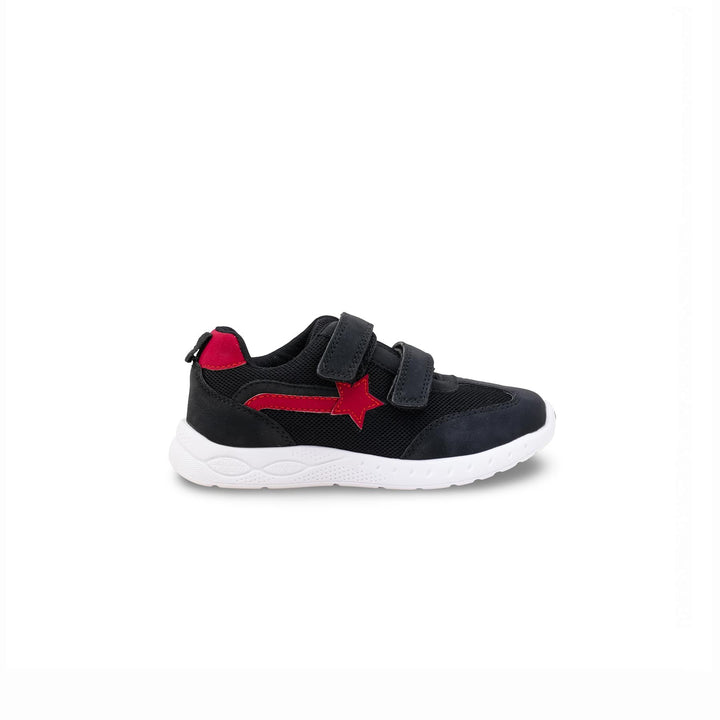 Boys Black Casual Jogger KD8165