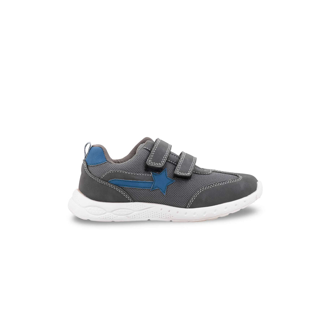 Boys Grey Casual Jogger KD8165