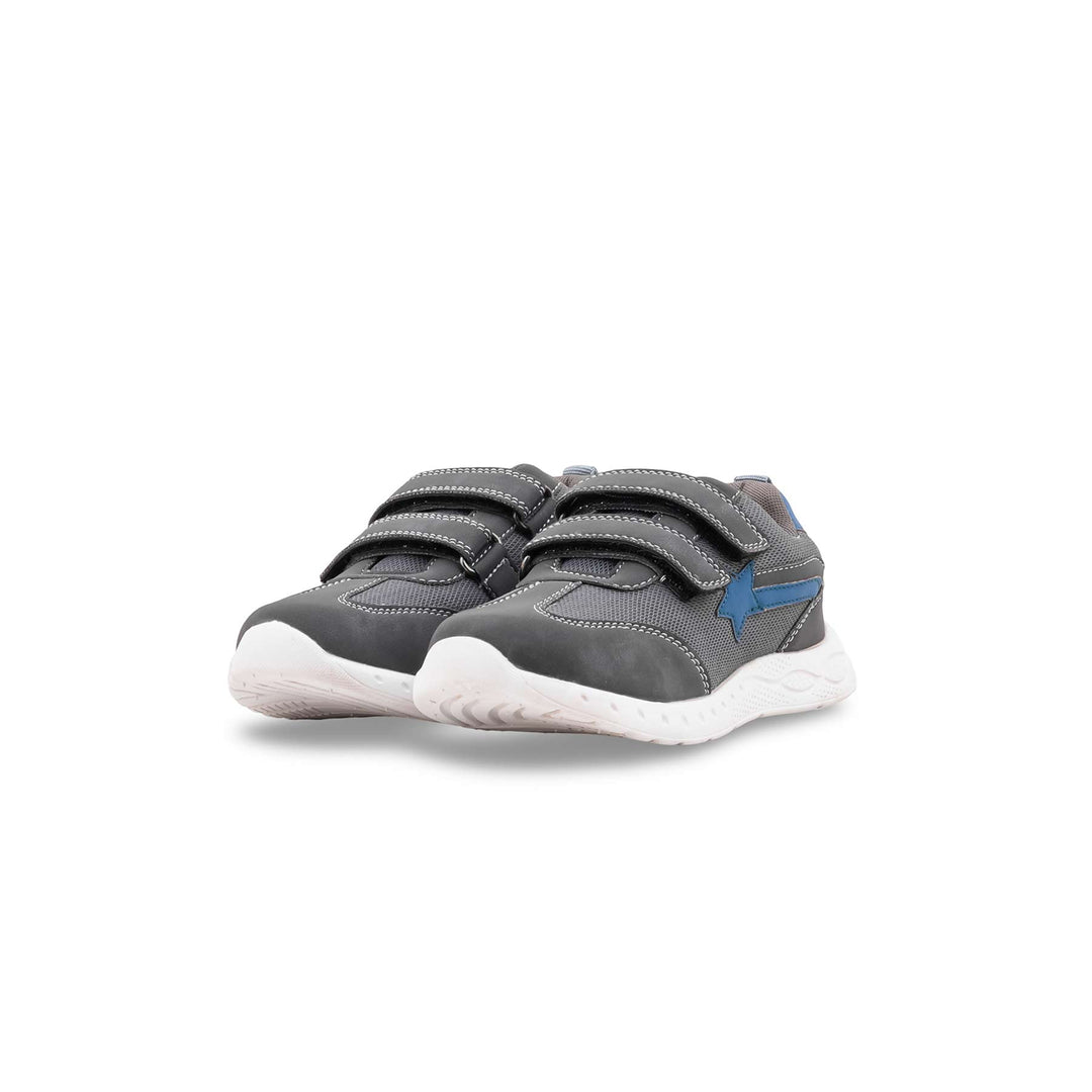 Boys Grey Casual Jogger KD8165