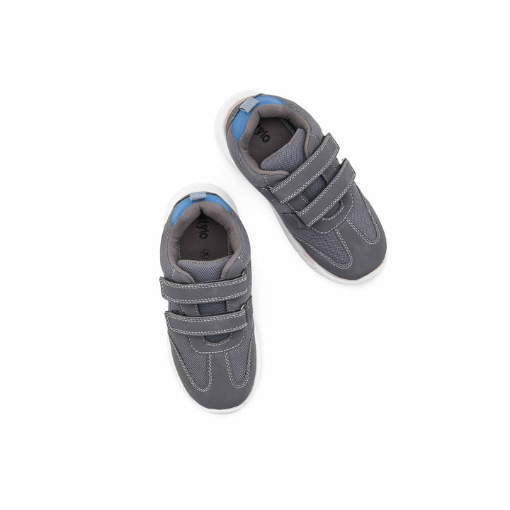 Boys Grey Casual Jogger KD8165