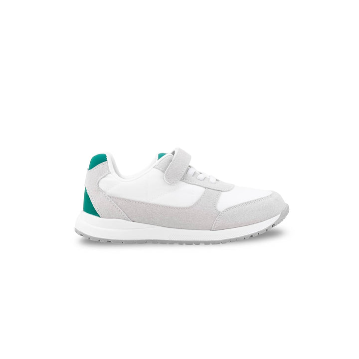Boys White Casual Jogger KD8167