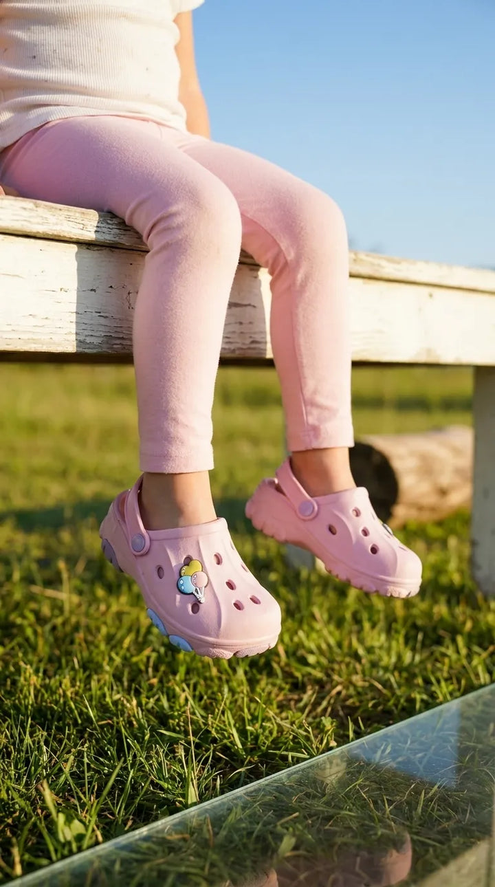 Girls Pink Casual Flip Flop KD8216