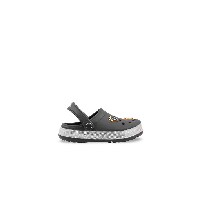 Girls Black Casual Flip Flop KD8218