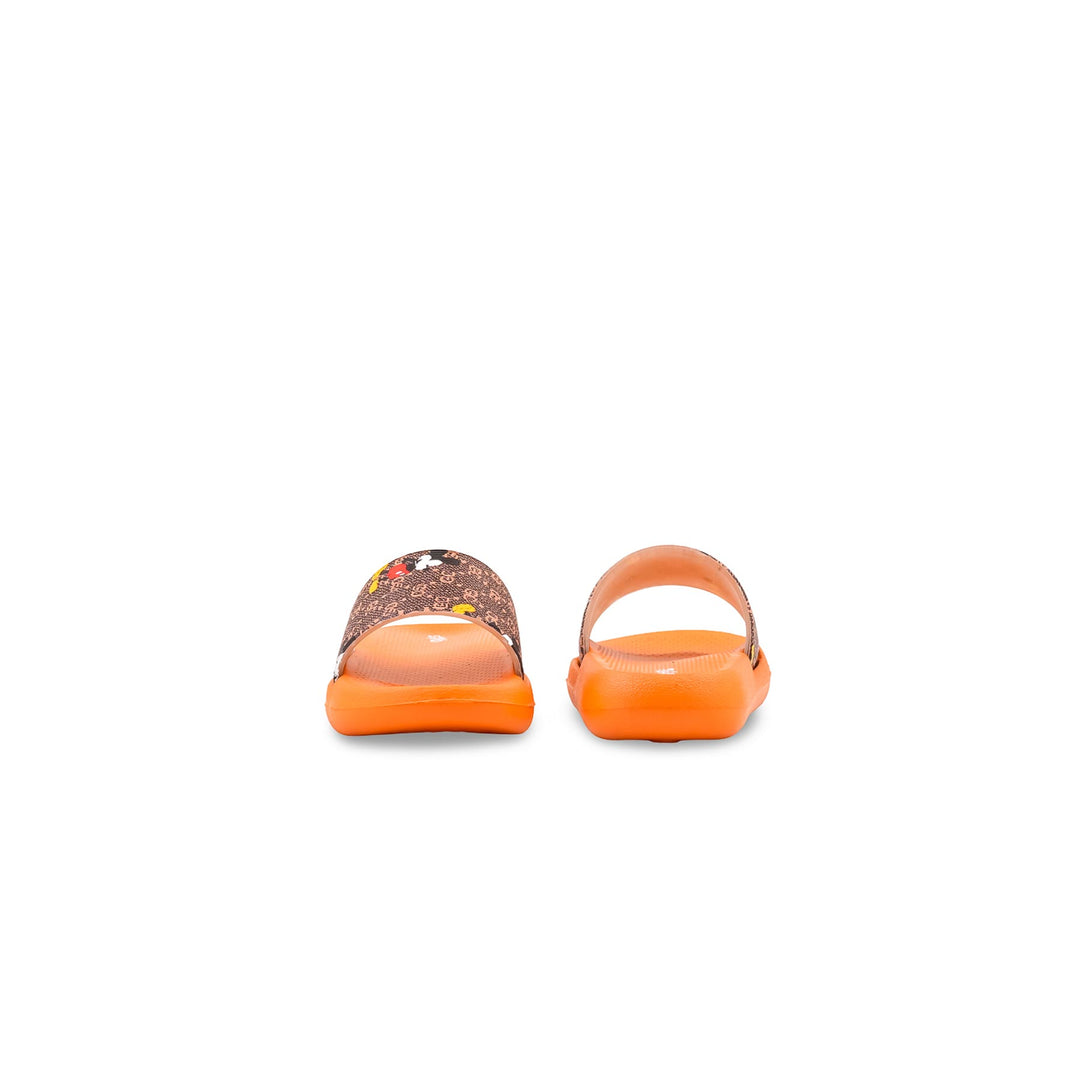 Boys Orange Casual Flip Flop KD8241