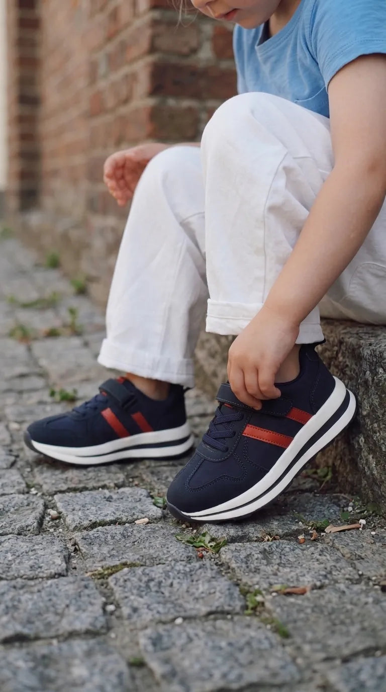 Boys Navy Casual Jogger KD8246