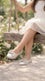 Girls Silver Fancy Pumps KD8265