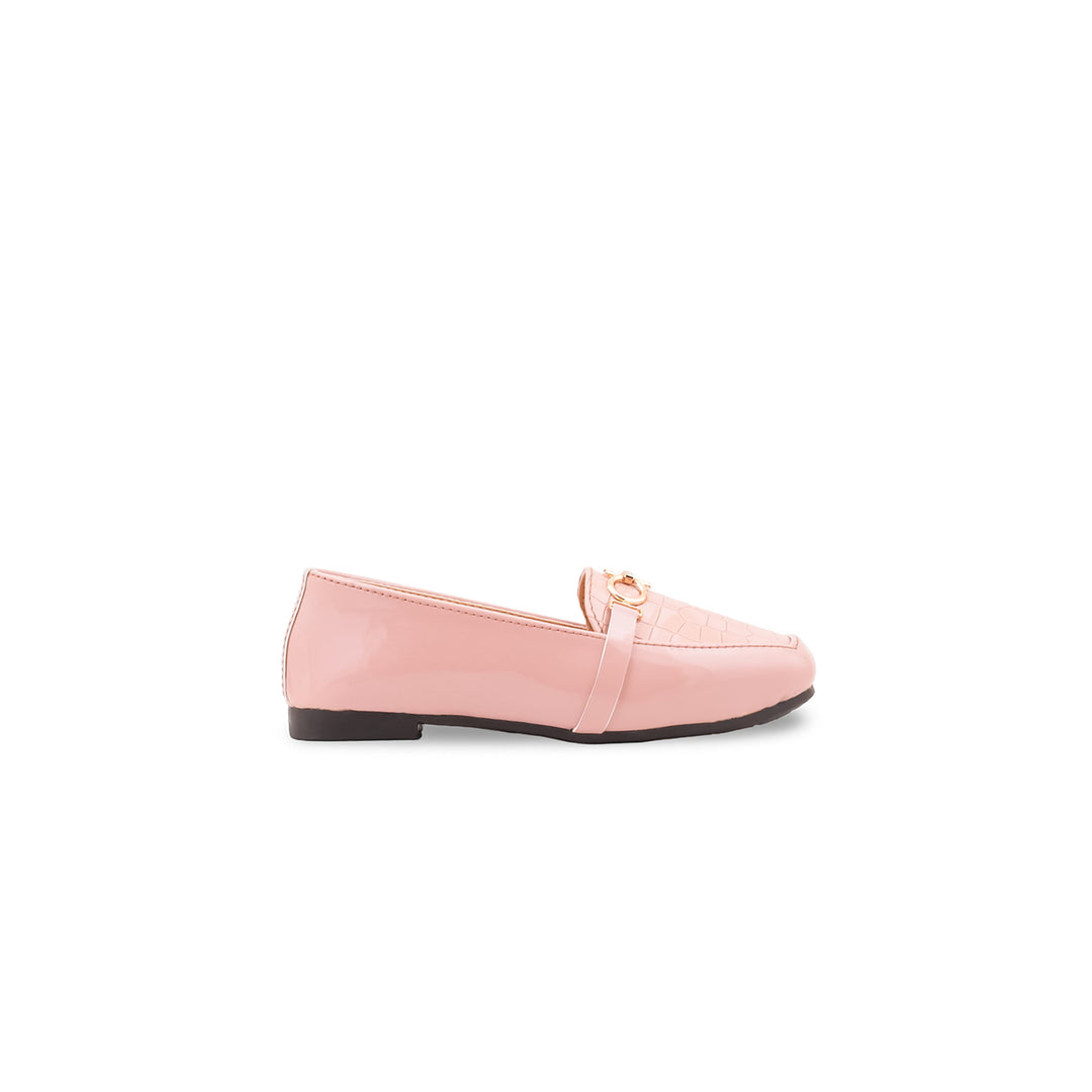 Girls Pink Casual Pumps KD8271