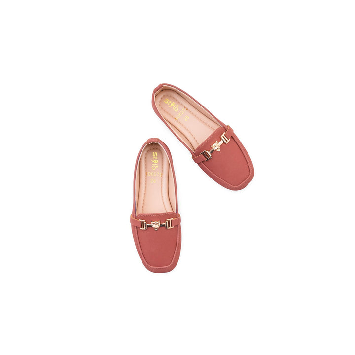 Girls Rust Casual Pumps KD8272