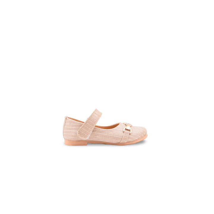Girls Golden Fancy Pumps KD8278