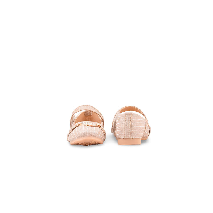 Girls Golden Fancy Pumps KD8278