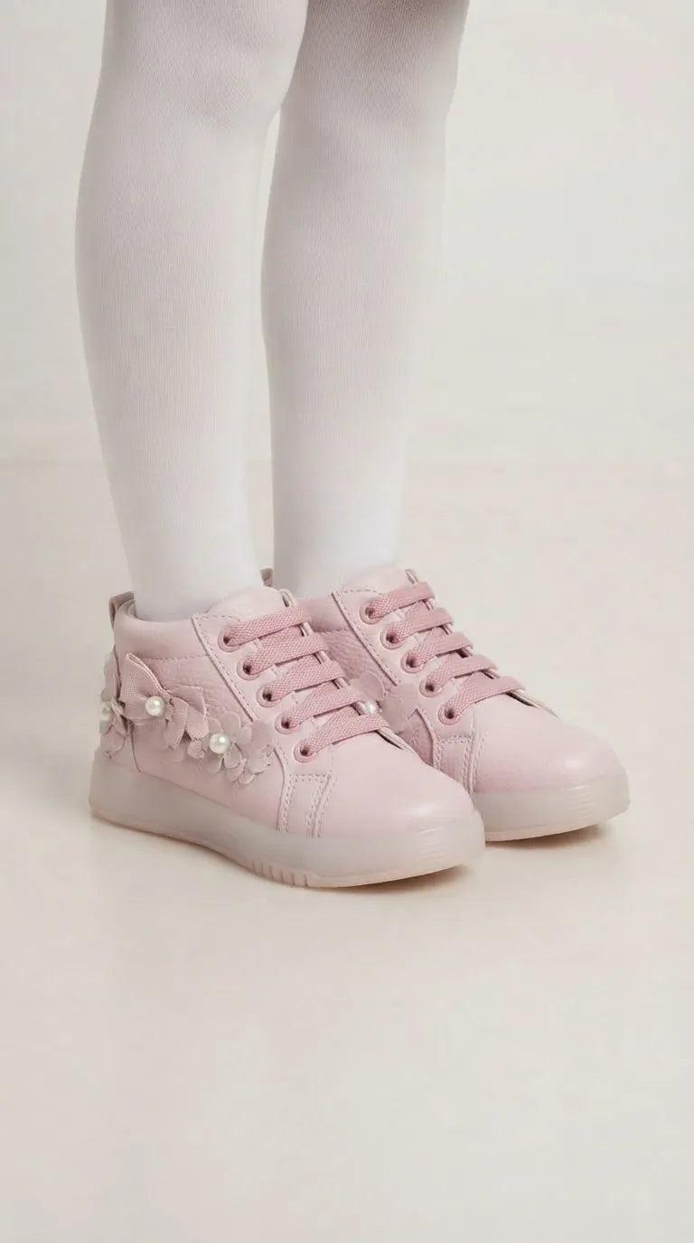 Girls Pink Casual Long Shoes KD8288