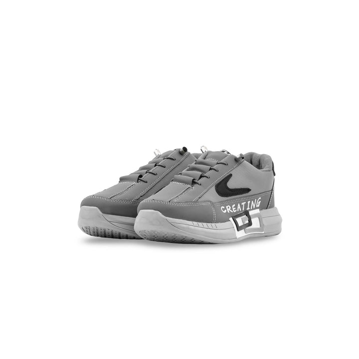 Boys Grey Casual Jogger KD8307