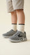 Boys Grey Casual Jogger KD8307