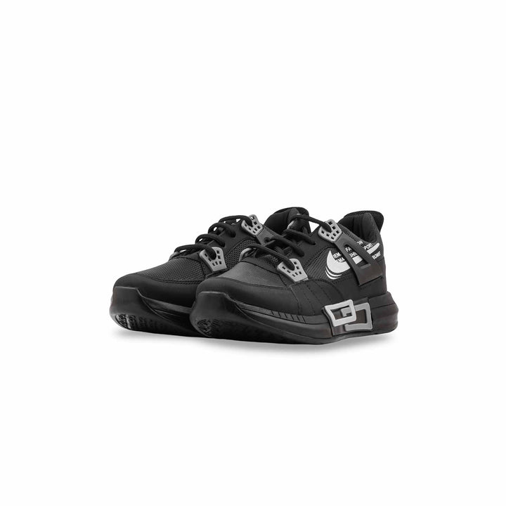 Boys Black Casual Jogger KD8308