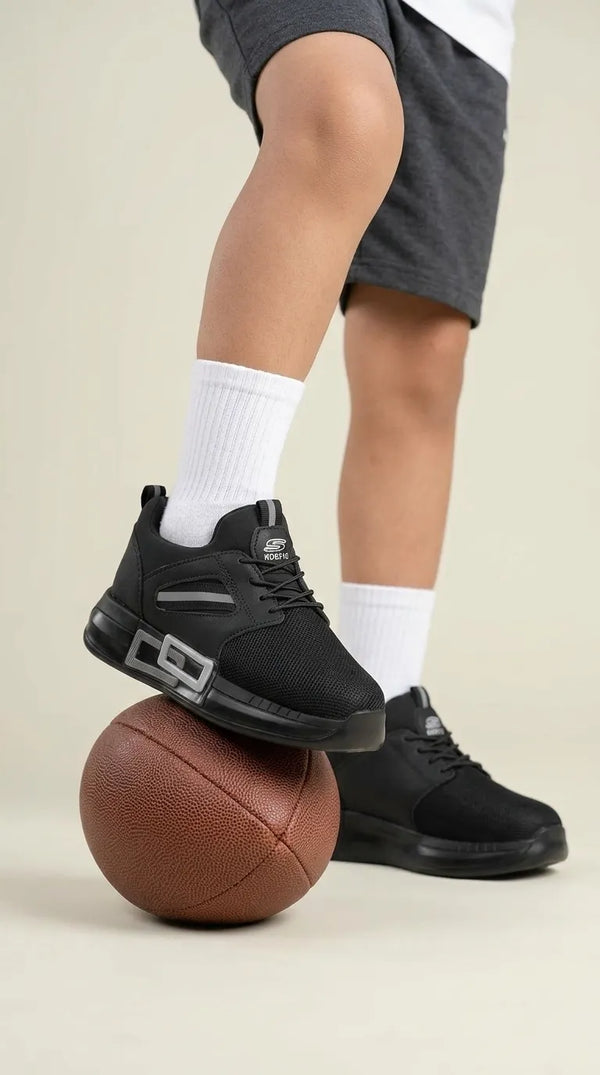 Boys Black Casual Jogger KD8310