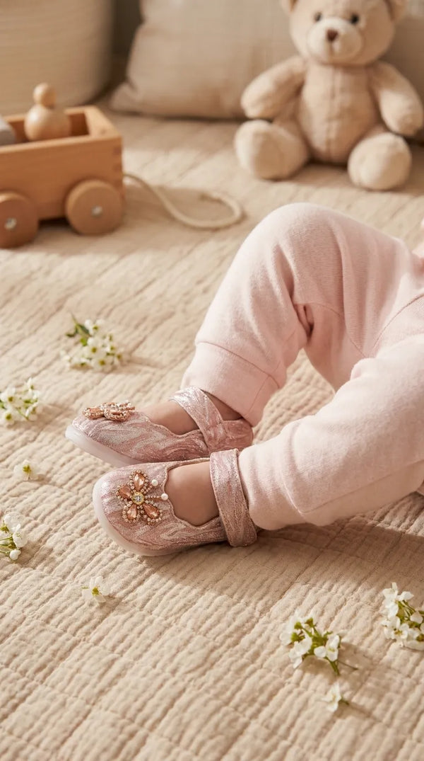 Boys Peach Babies Booties KD8324