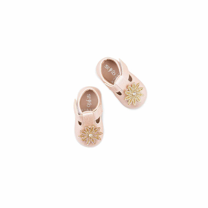 Girls Golden Casual Booties KD8325