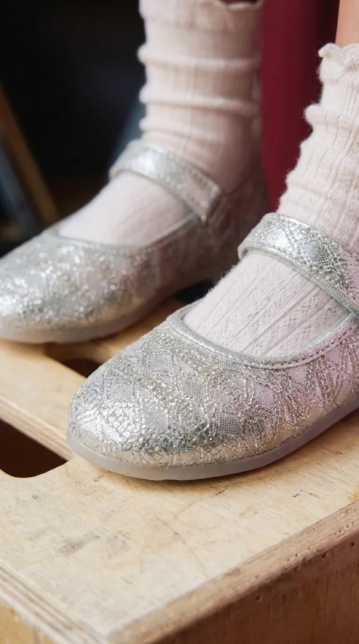 Babies Silver Casual Booties KD8326