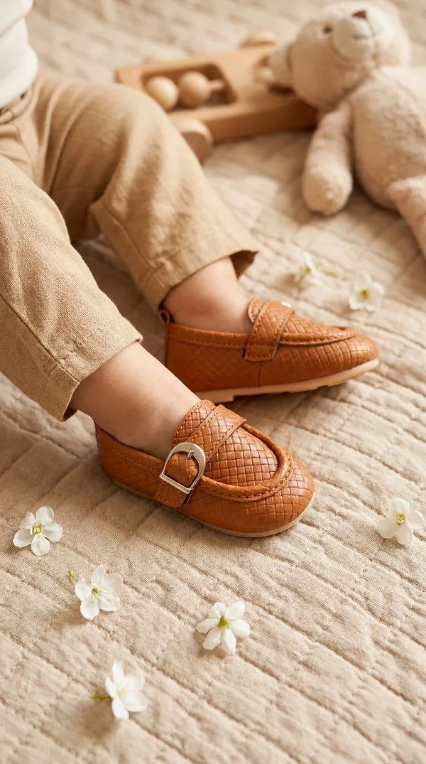 Boys Mustard Casual Booties KD8328
