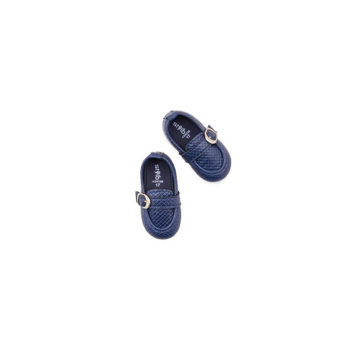 Boys Navy Casual Booties KD8328
