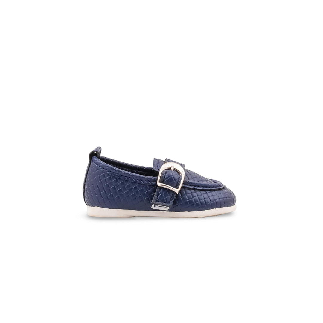 Boys Navy Casual Booties KD8328
