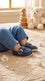 Boys Navy Casual Booties KD8328
