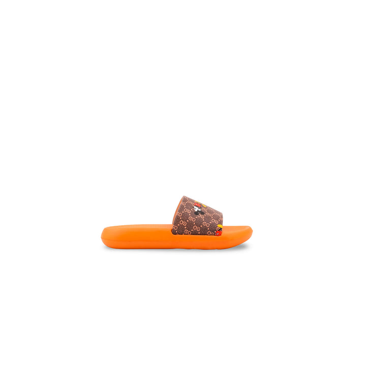 Boys Orange Casual Flip Flop KD8334
