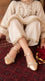 Girls Golden Fancy Pumps KD8400