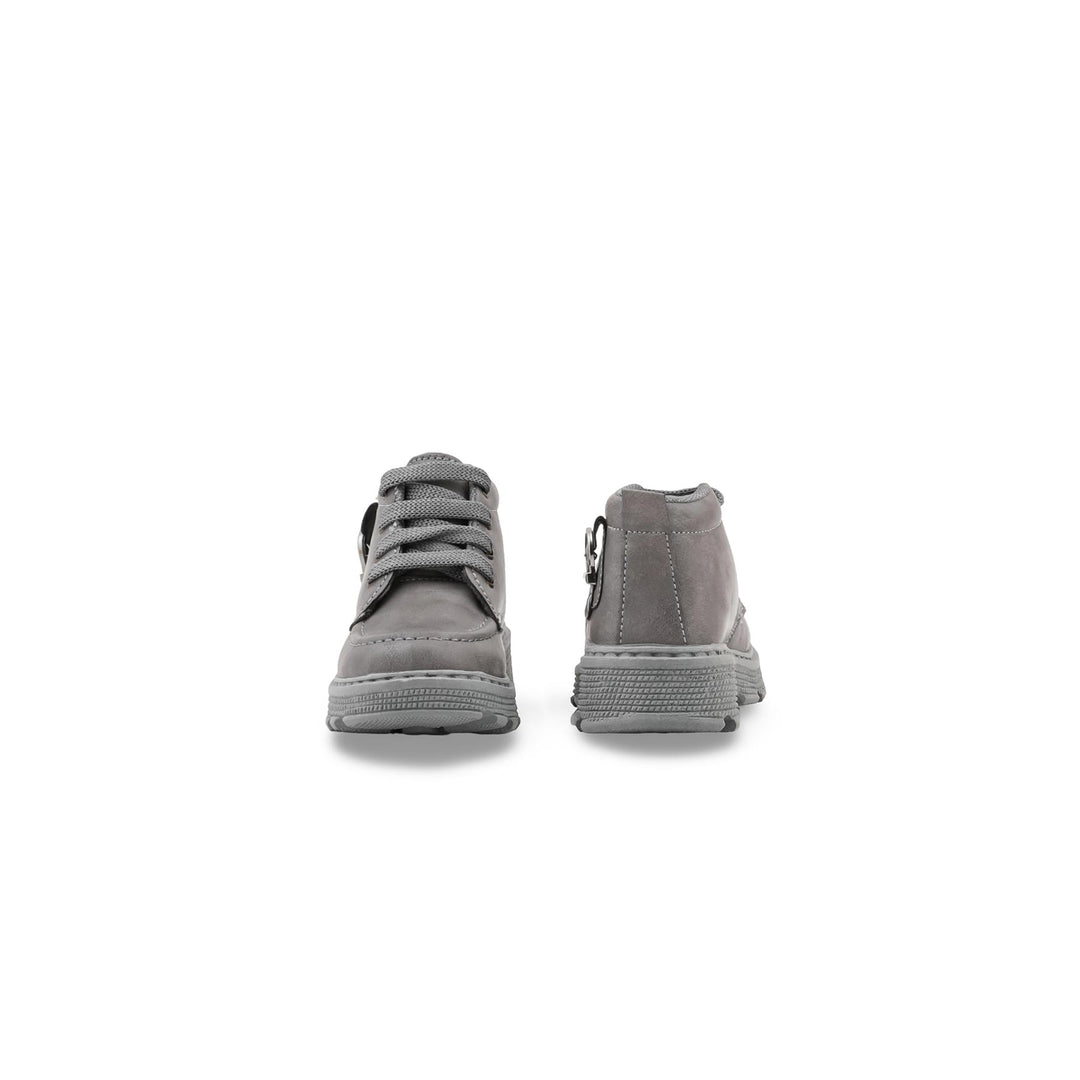 Boys Grey Formal Long Shoes KD8418