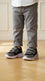 Boys Grey Casual Booties KD8443