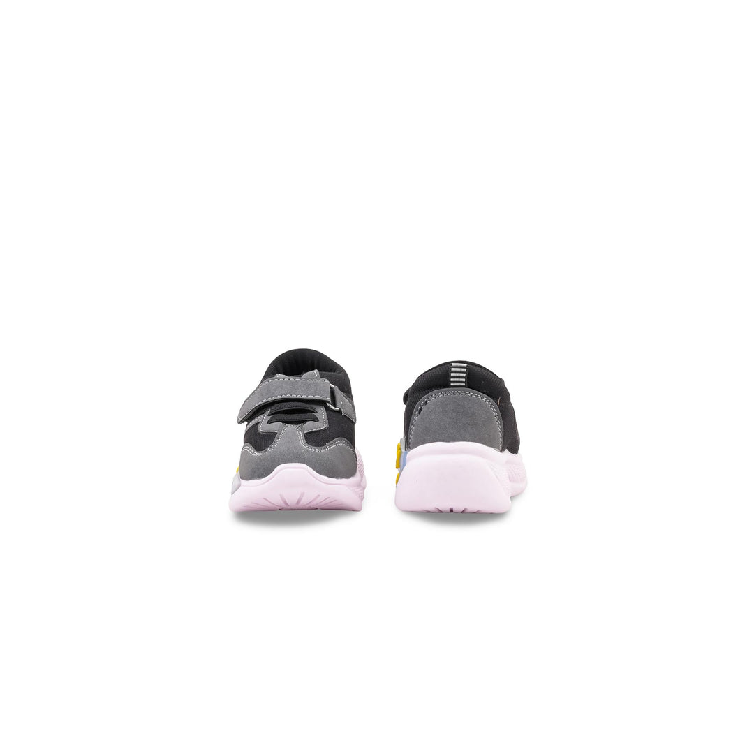 Boys Grey Casual Booties KD8444
