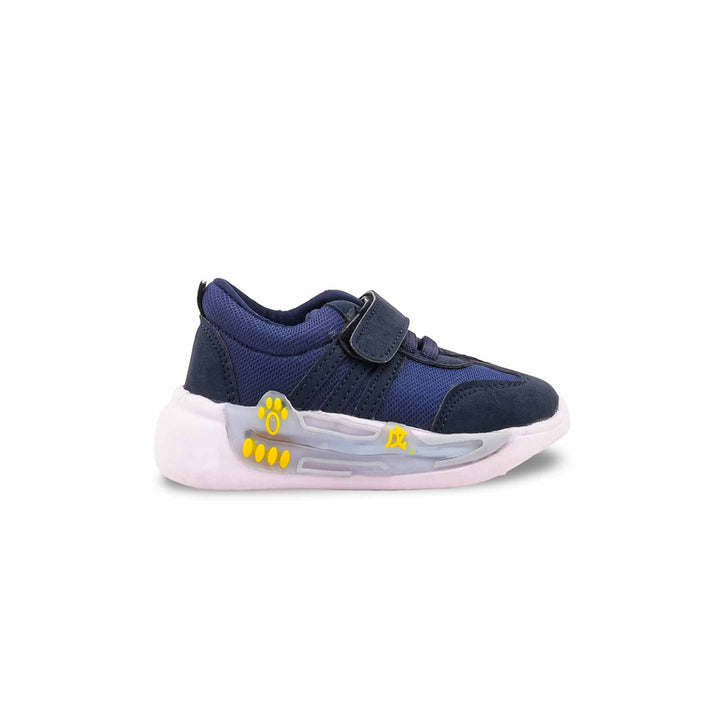 Boys Navy Casual Booties KD8444