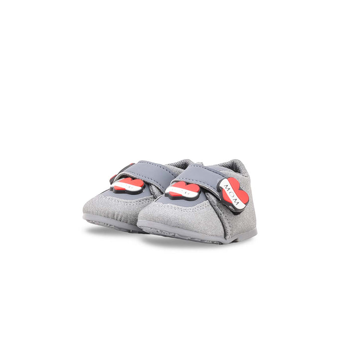 Boys Grey Babies Booties KD8447