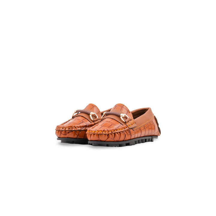 Boys Mustard Formal Moccasin KD8450