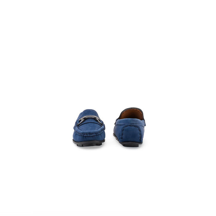 Boys Navy Formal Moccassin KD8451