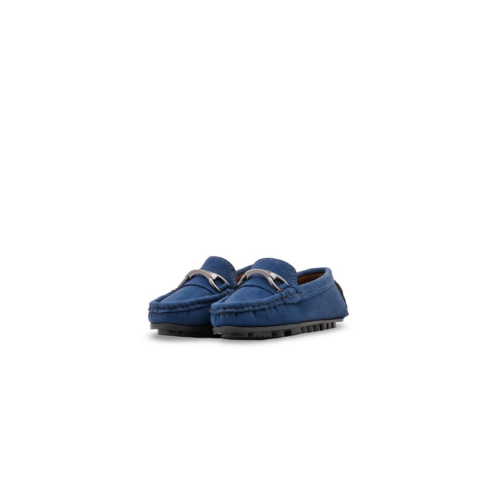 Boys Navy Formal Moccassin KD8451