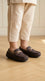 Boys Coffee Formal Moccasin KD8453
