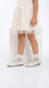 Girls White Fancy Pumps KD8467