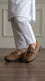 Boys Olive Formal Shoes KD8492