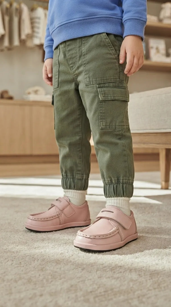 Babies Pink Casual Booties KD8508