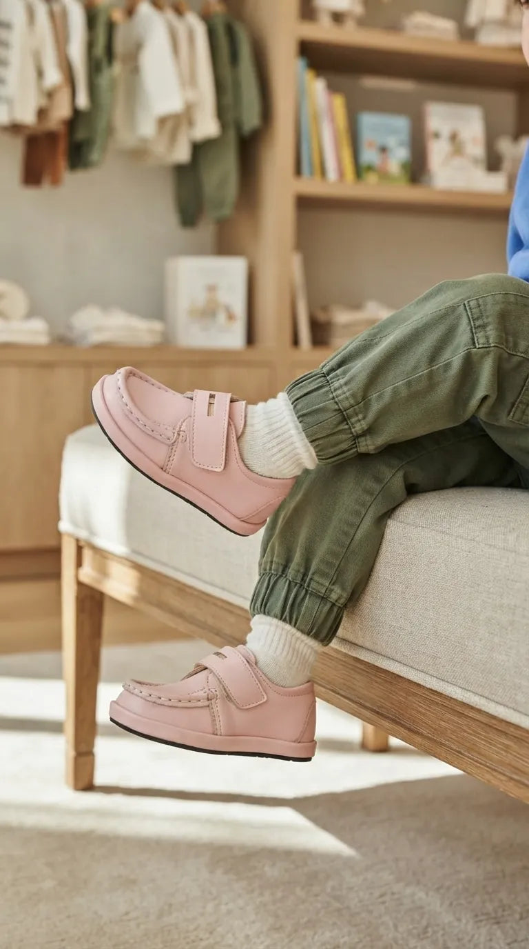Babies Pink Casual Booties KD8508