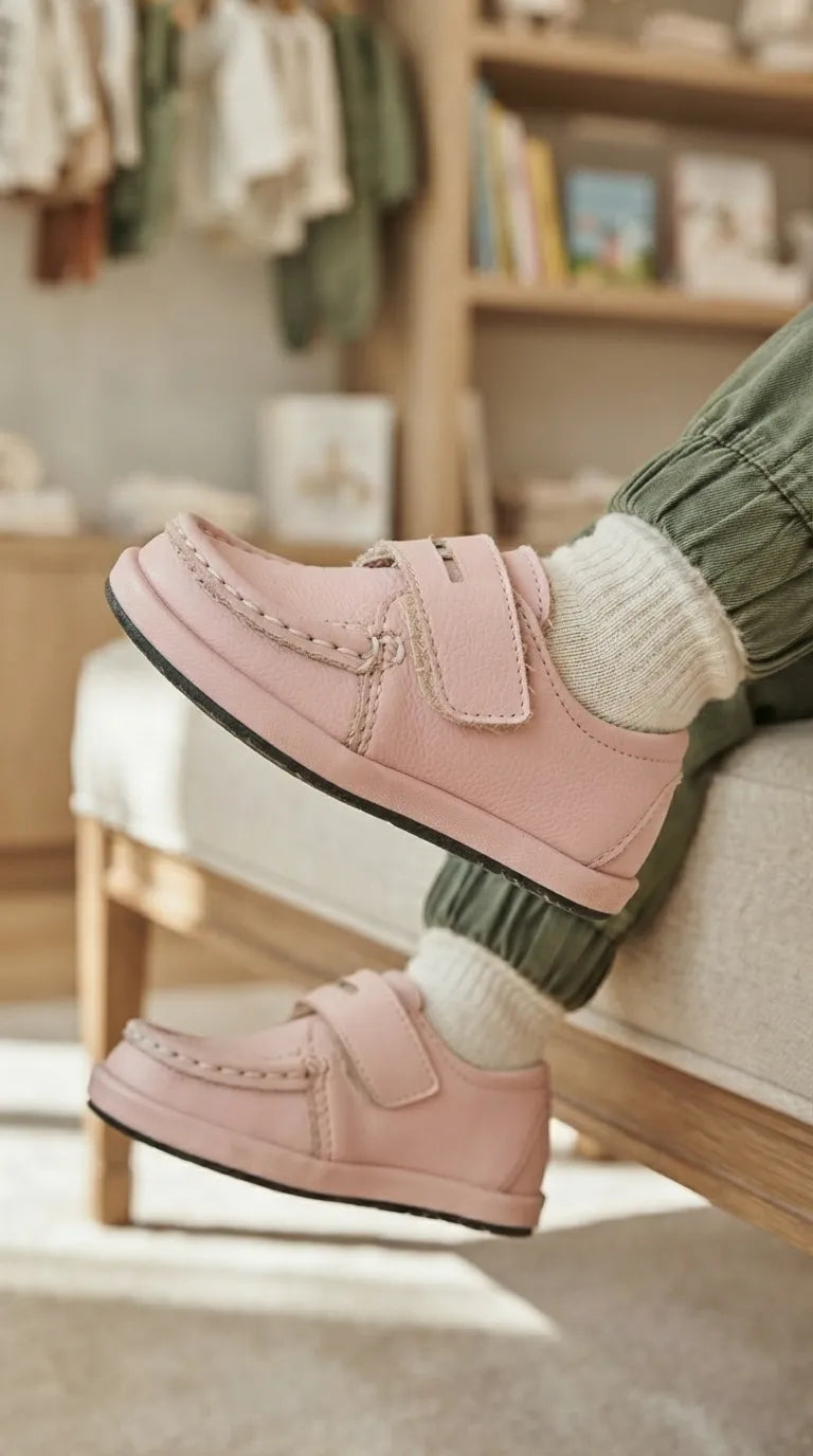Babies Pink Casual Booties KD8508