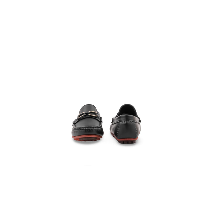 Boys Black Formal Moccasin KD8510