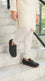 Boys Black Formal Moccasin KD8512