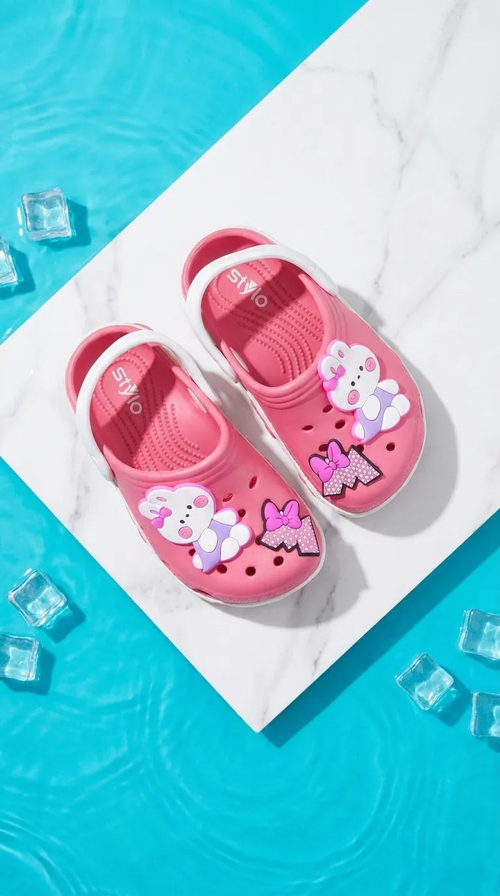 Girls Pink Casual Flip Flop KD8528