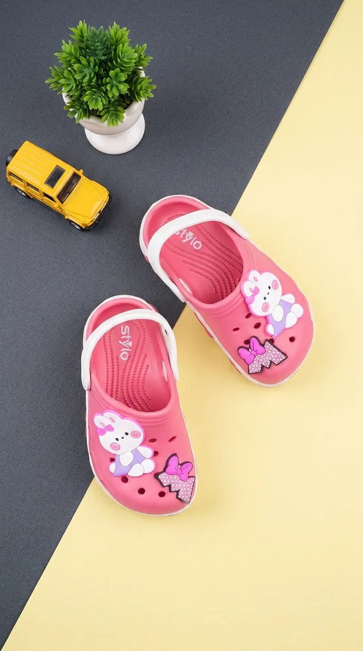 Girls Pink Casual Flip Flop KD8528