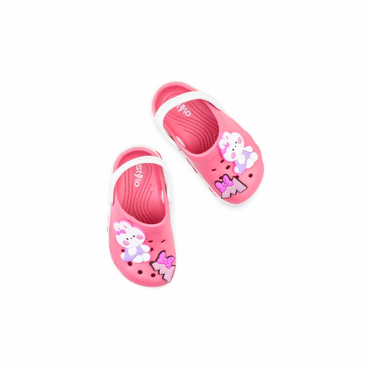 Girls Pink Casual Flip Flop KD8528